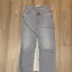 Universal Thread Gray Maxi Skirt